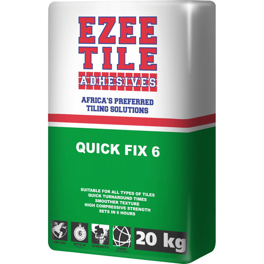 Ezee Tile Quick Fix 6hr Adhesive 20kg