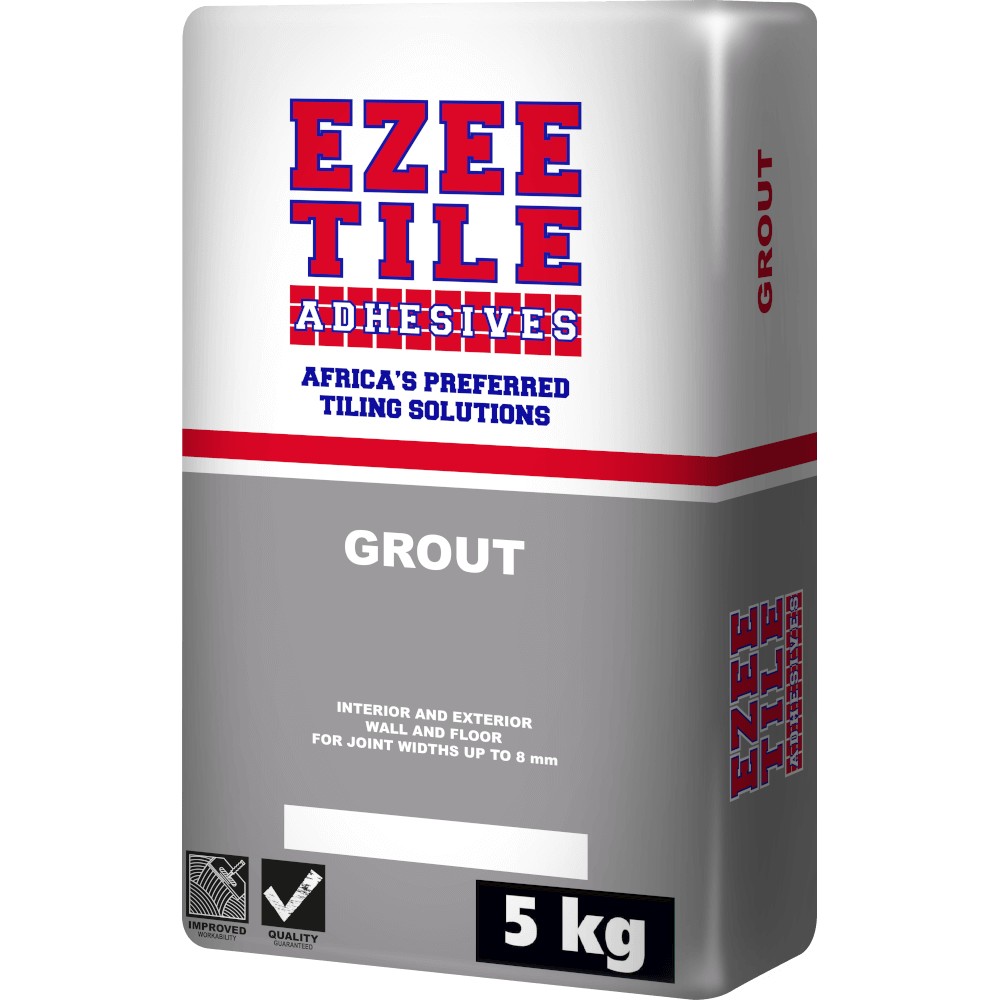 Ezee Tile Grout 5kg, EZEE TILE - Cashbuild