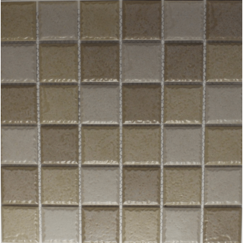 Mosaic Tile Rough Light Mix 48x48mm