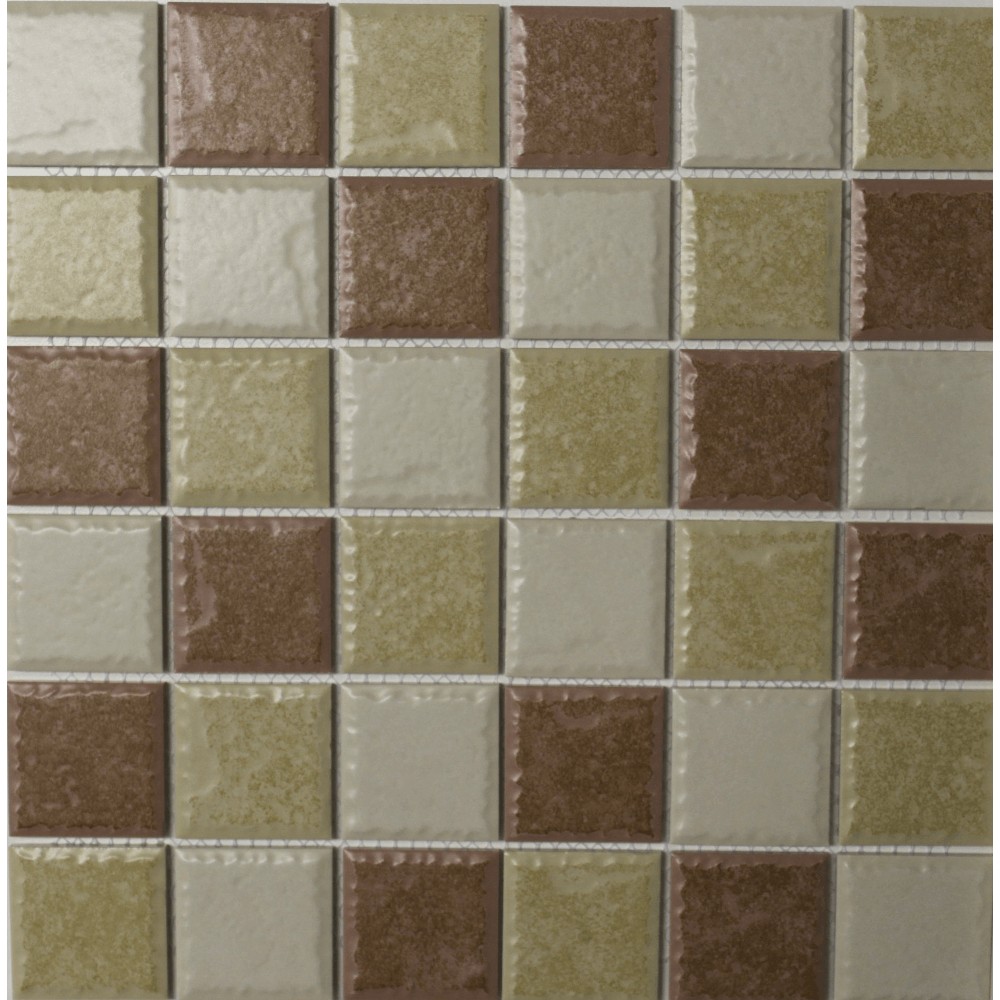 Mosaic Tile Rough Rustic Mix 48x48mm