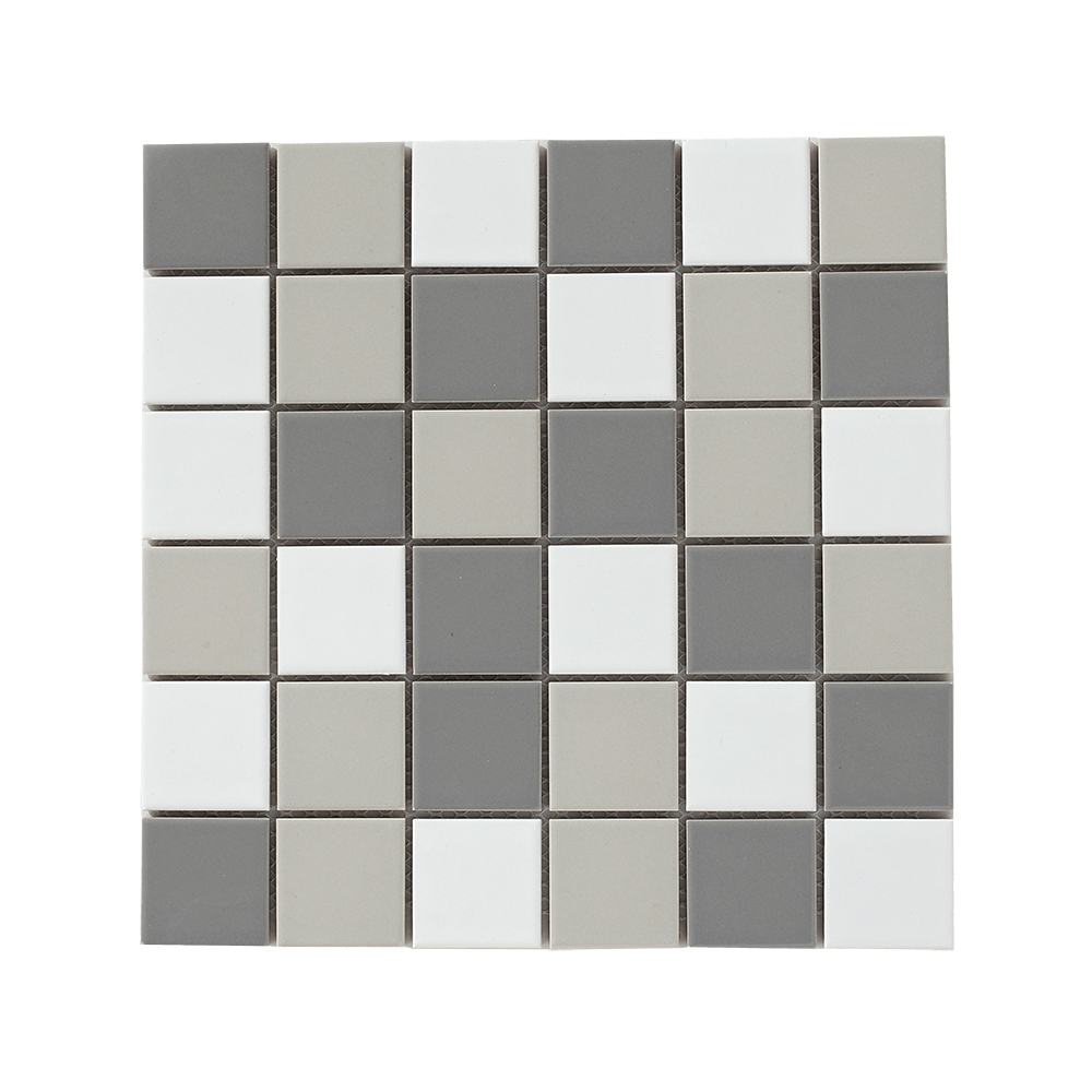 Mosaic Tile Greyton Design 48x48mm 3 sheets per pack, Cashbuild