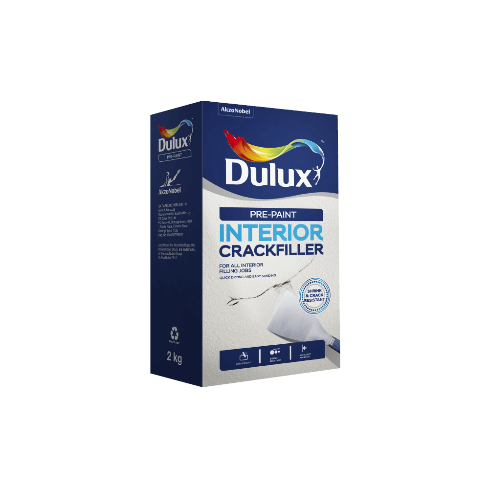 Dulux Prepaint Interior Crack Filler 2kg, Cashbuild