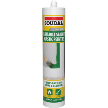 Soudal Paintable Sealant Grey 270ml