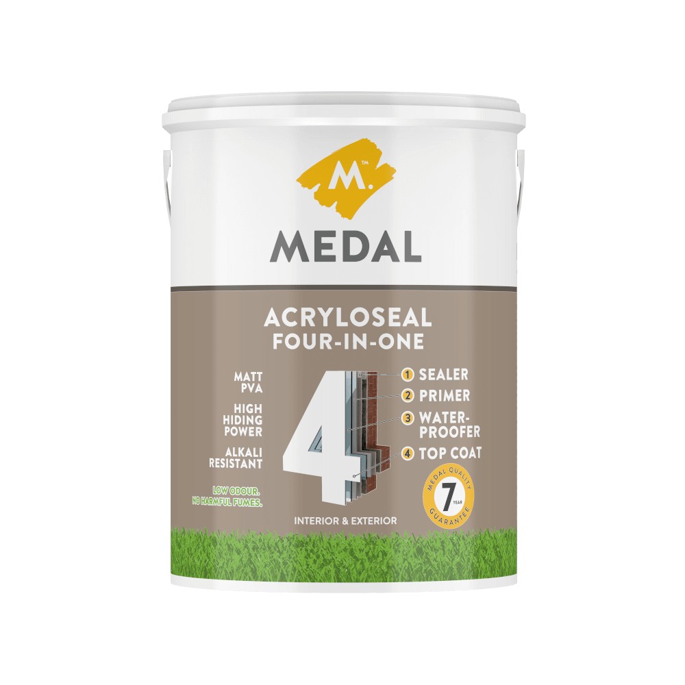 Medal Acryloseal 4in1 S/p T/c White 5l