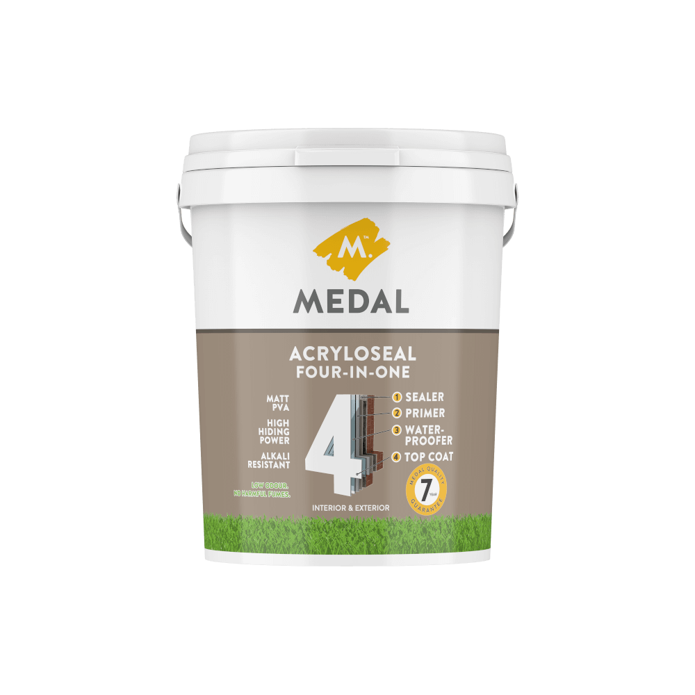 Medal Acryloseal 4in1 S/p T/c White 20l