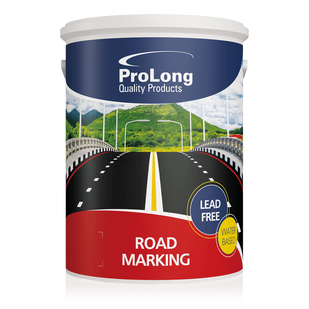 Prolong Water Based Lead Free Road Marking Paint Yellow, PROLONG