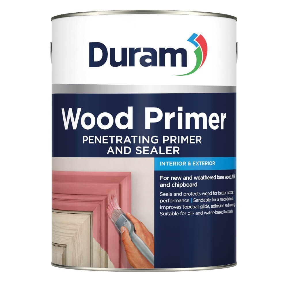 Duram Wood Primer Pink 5l, DURAM Cashbuild