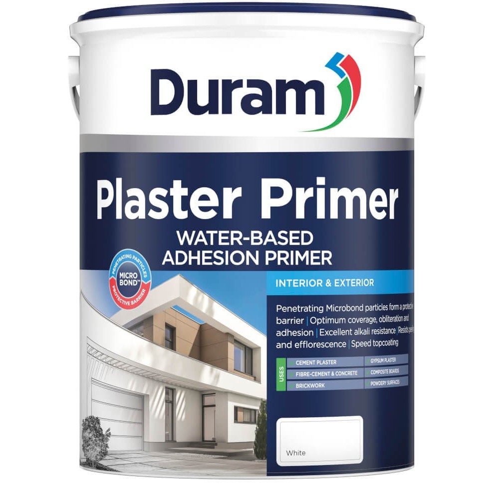 Duram Water Based Plaster Primer 5l, DURAM Cashbuild