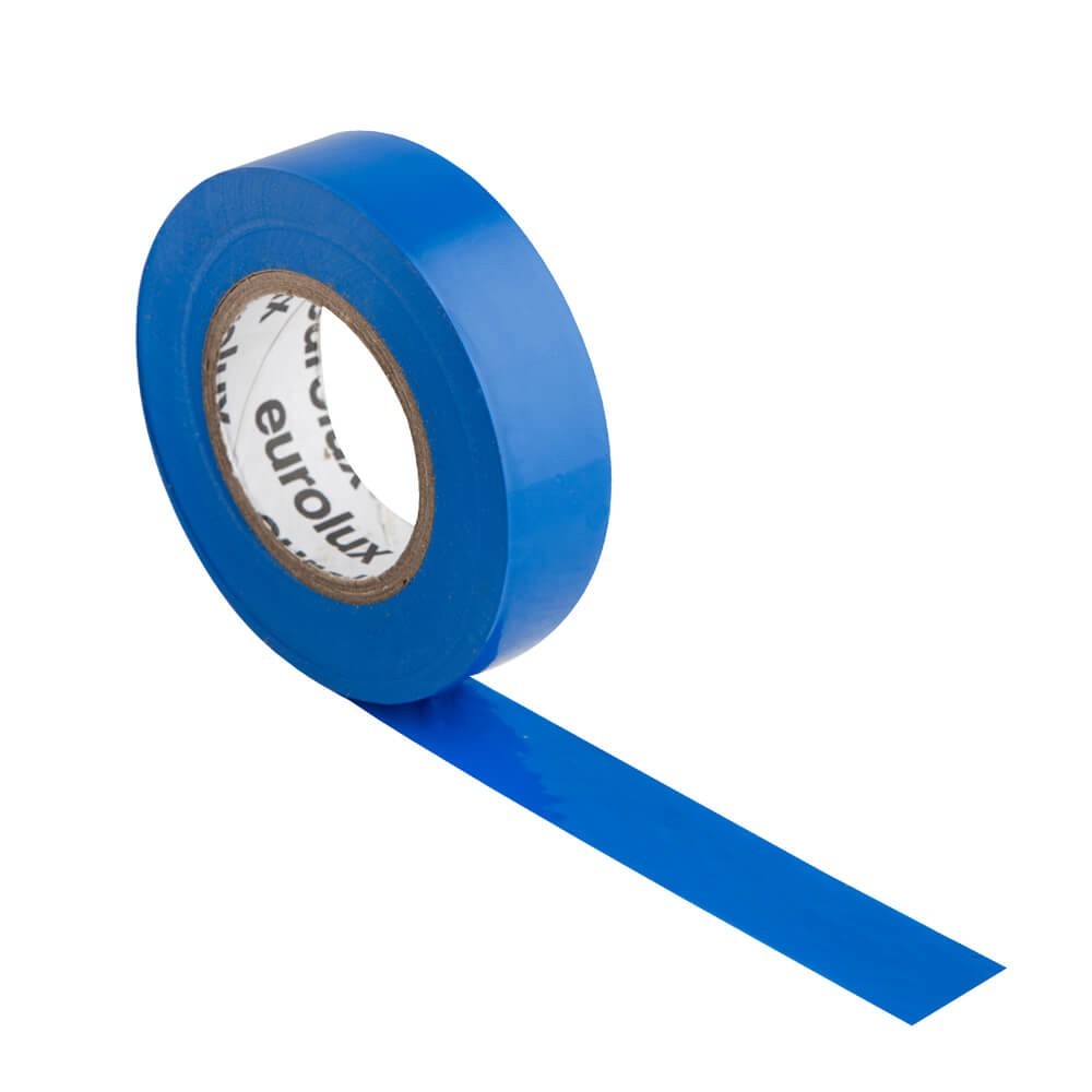 PVC Insulation Tape 20m Blue (0.13mm X 18mm), EUROLUX (PTY) LTD - Cashbuild