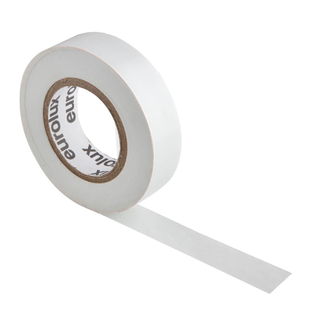 Pvc Insulation Tape 20m White (0.13mm X 18mm)