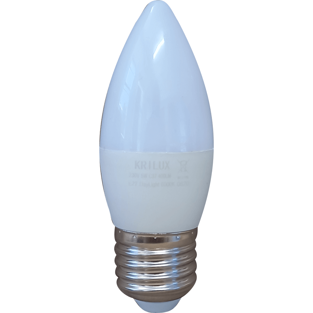 LED Candle 5w E27 6000k (daylight) Globe, Cashbuild