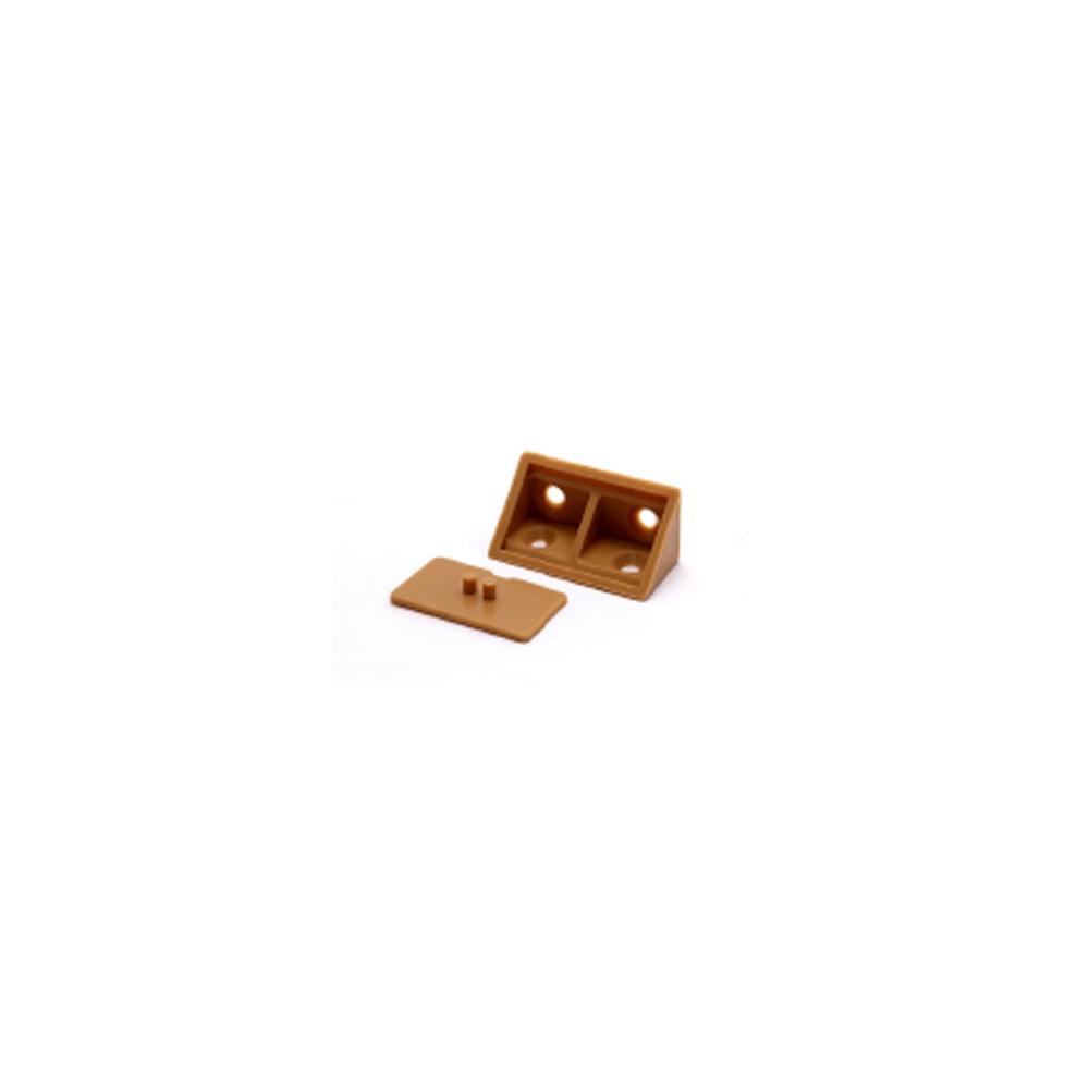 Brown Plastic Corner Blocks Quantity:10