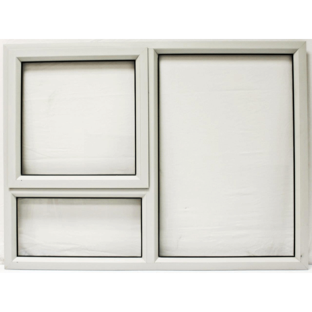 Window Frame Aluminium Pt129 Natural Right Hand, HARPER Cashbuild