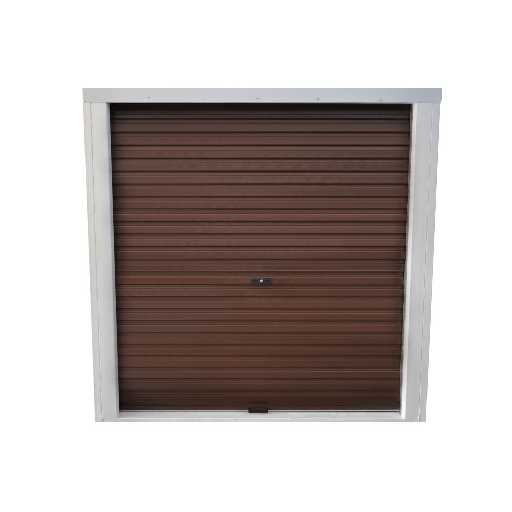 Roll Up Garage Door Wood Grain 2450 X 2100, Cashbuild