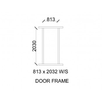 Door Frame Wood 70x48 Open Out Sill, Wooden Door Frames South Africa