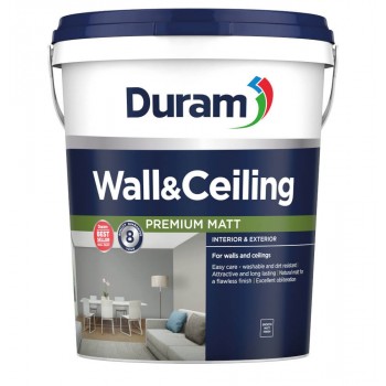 Duram Wall & Ceiling White 20l