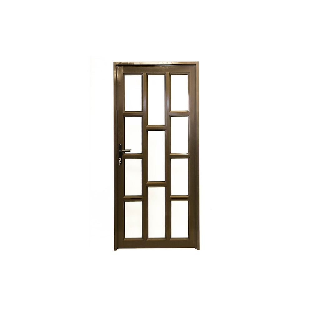 Aluminium Door Bronze 890 X 2090 Staggered, Cashbuild