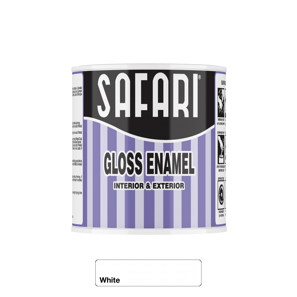 Safari Gloss Enamel White...