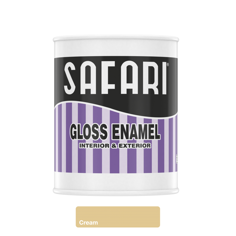 Safari Gloss Enamel Cream 1l