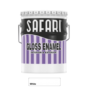 Safari Gloss Enamel White 20l