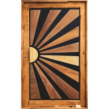 Door Wood Eco Kalahari Pivot Set