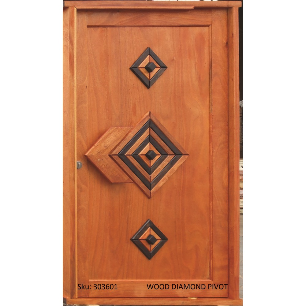 Door Wood Diamond Pivot Set, ALIF DOORS Cashbuild