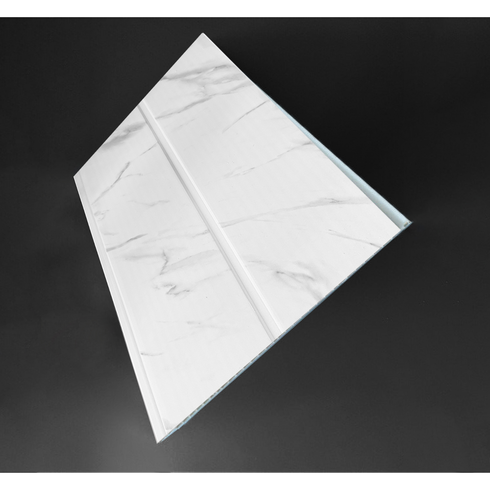 PVC Ceiling White Marble Groove 250X3600mm, UPPER EDGE PRODUCT Cashbuild