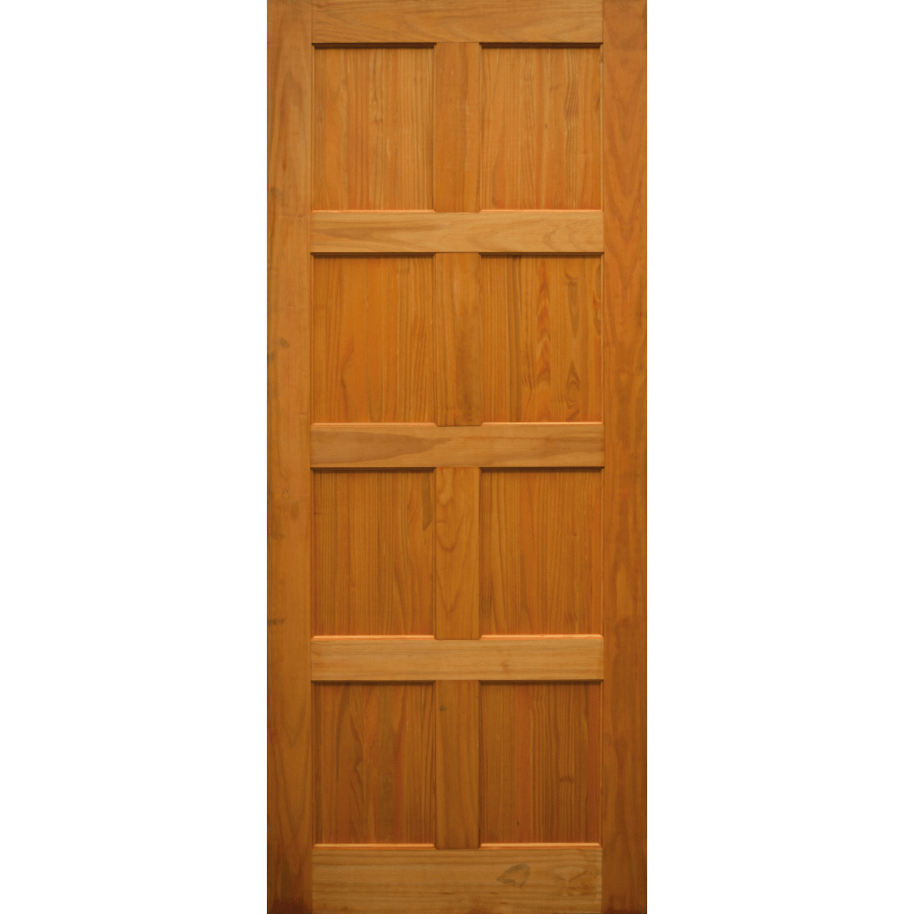 Wooden Door 8 Panel Mixed Timber, Cashbuild