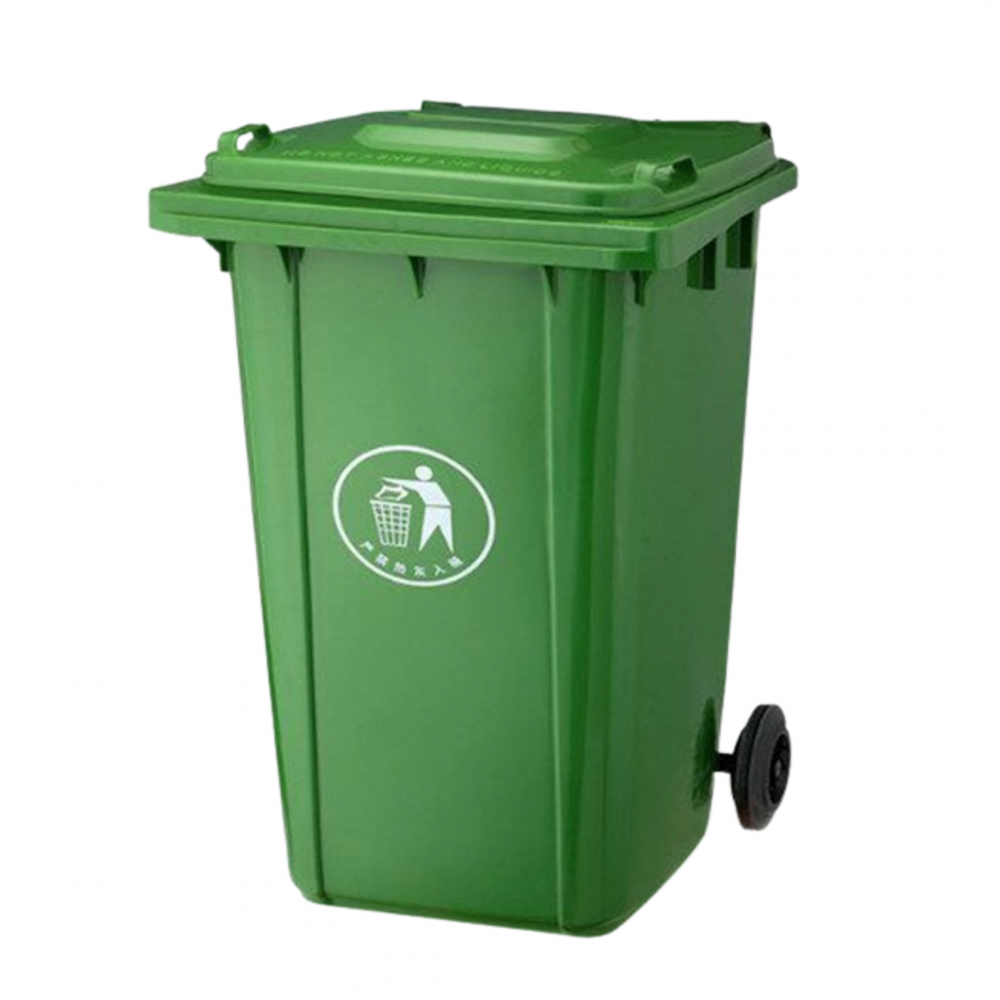 Wheelie Bin 240lt Green, Cashbuild