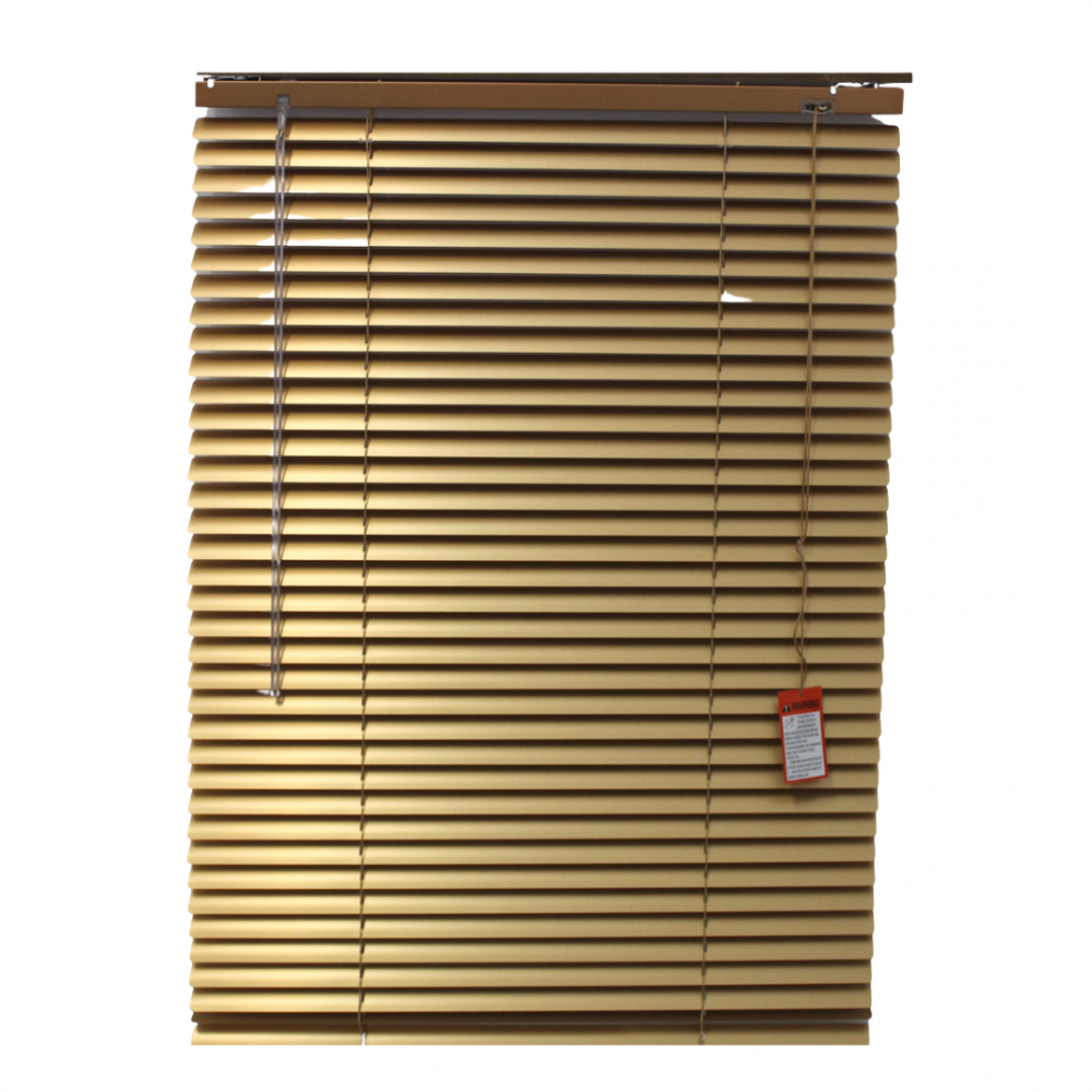 Aluminium Blinds Metallic Gold