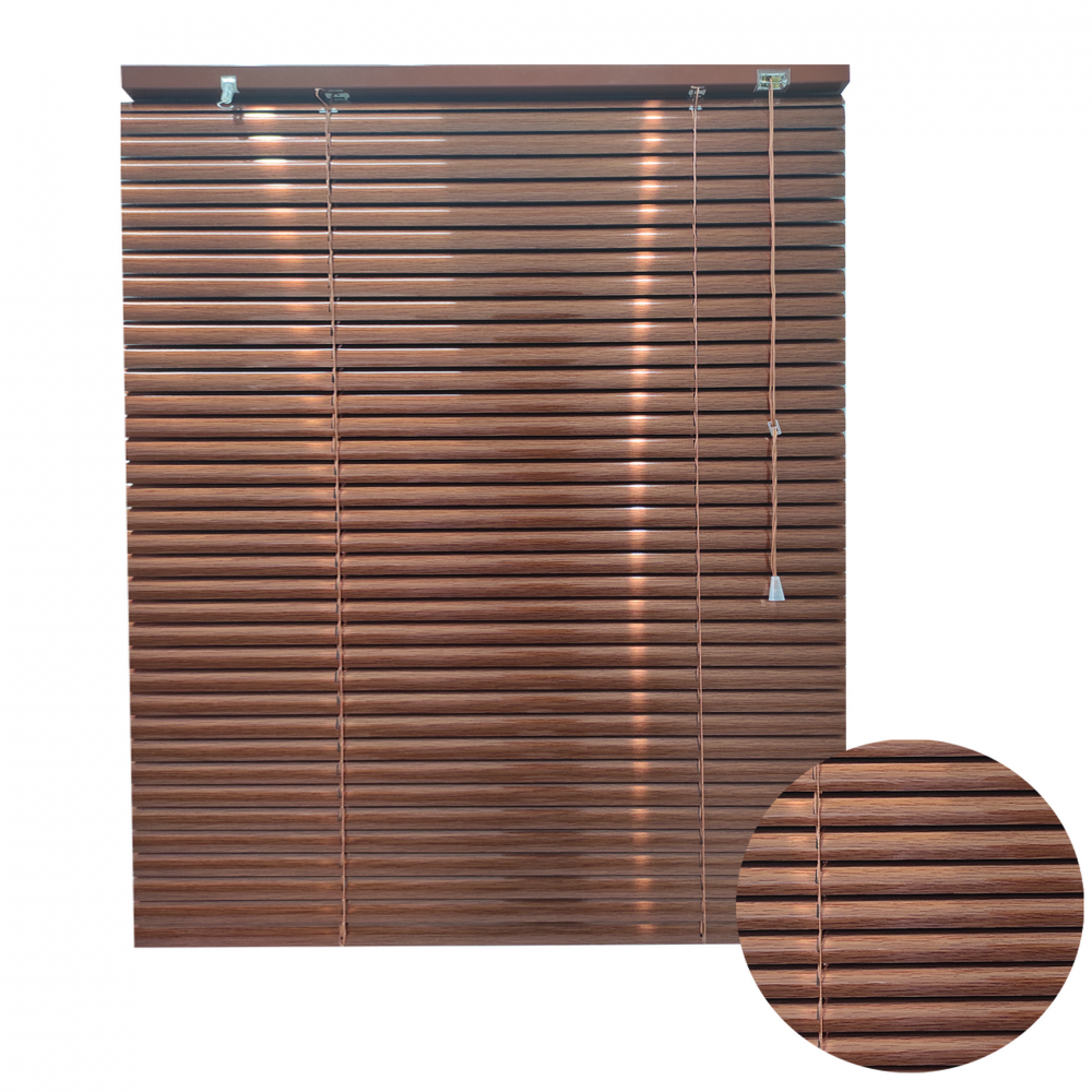 Aluminium Blinds Woodgrain