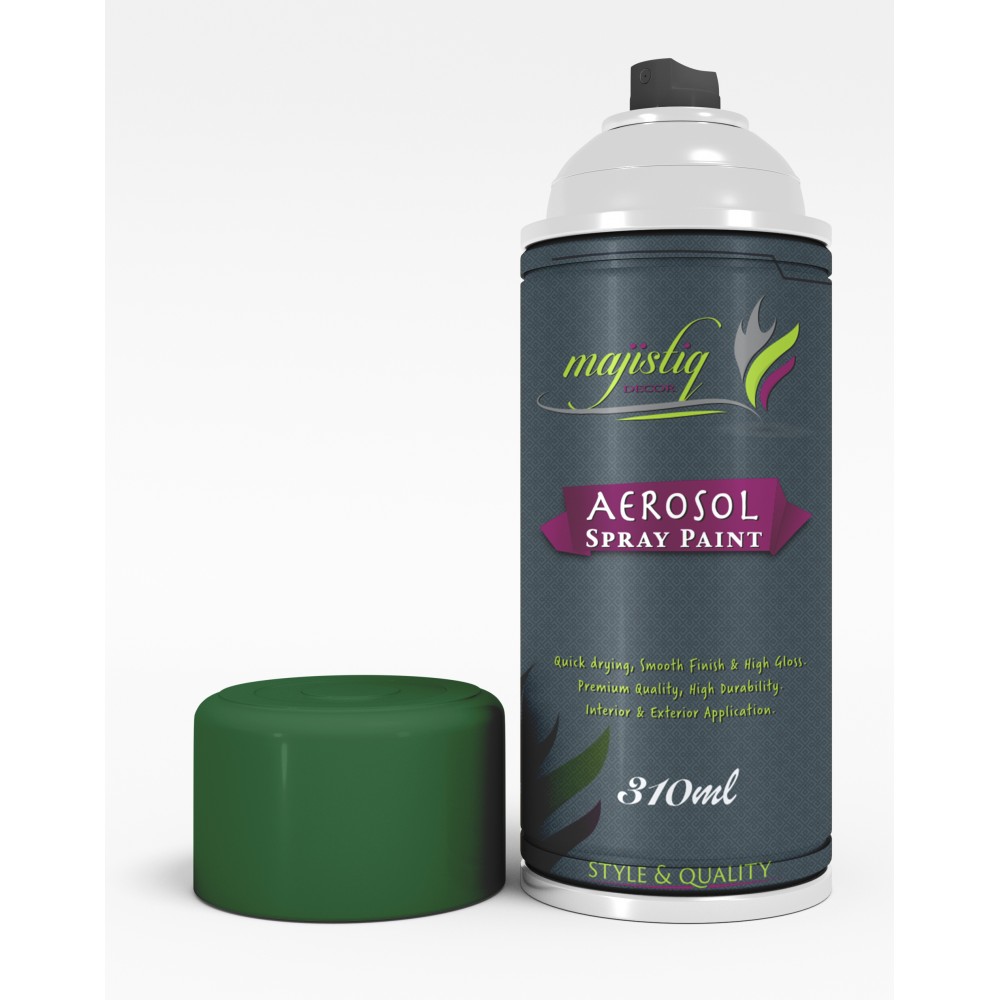 Spray Paint Brilliant Green 250g, MAJISTIQ Cashbuild