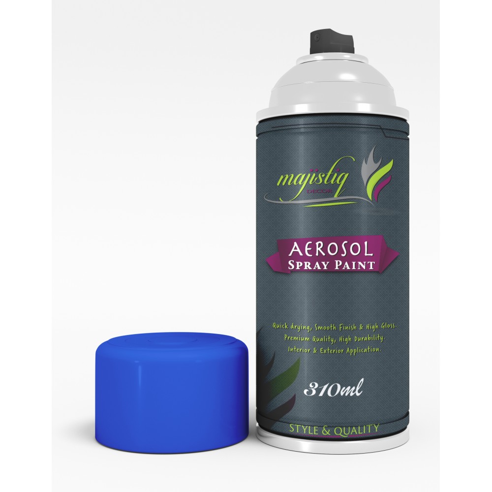 Spray Paint Electric Blue 250g, MAJISTIQ Cashbuild