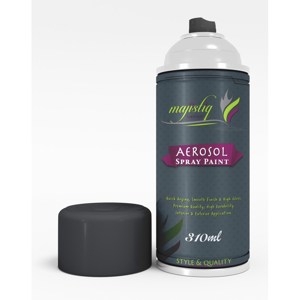 Spray Paint Matt Black 250g, MAJISTIQ Cashbuild