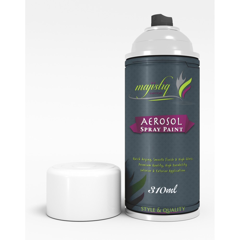 Spray Paint Matt White 250g, MAJISTIQ Cashbuild