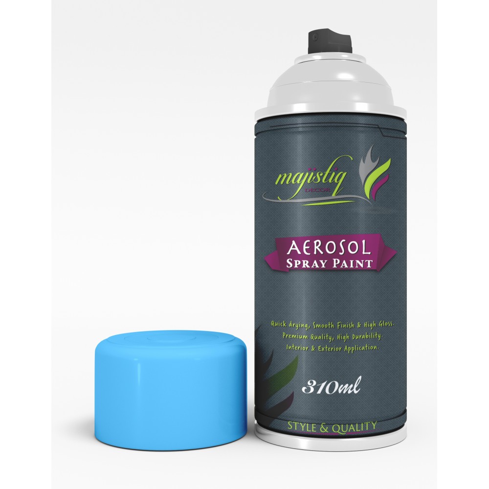 Spray Paint Sky Blue 250g, MAJISTIQ Cashbuild