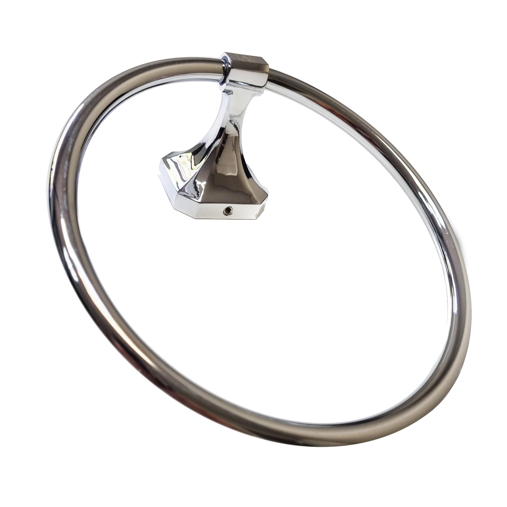 Kirk Coral Zinc Towel Ring, CORAL Cashbuild