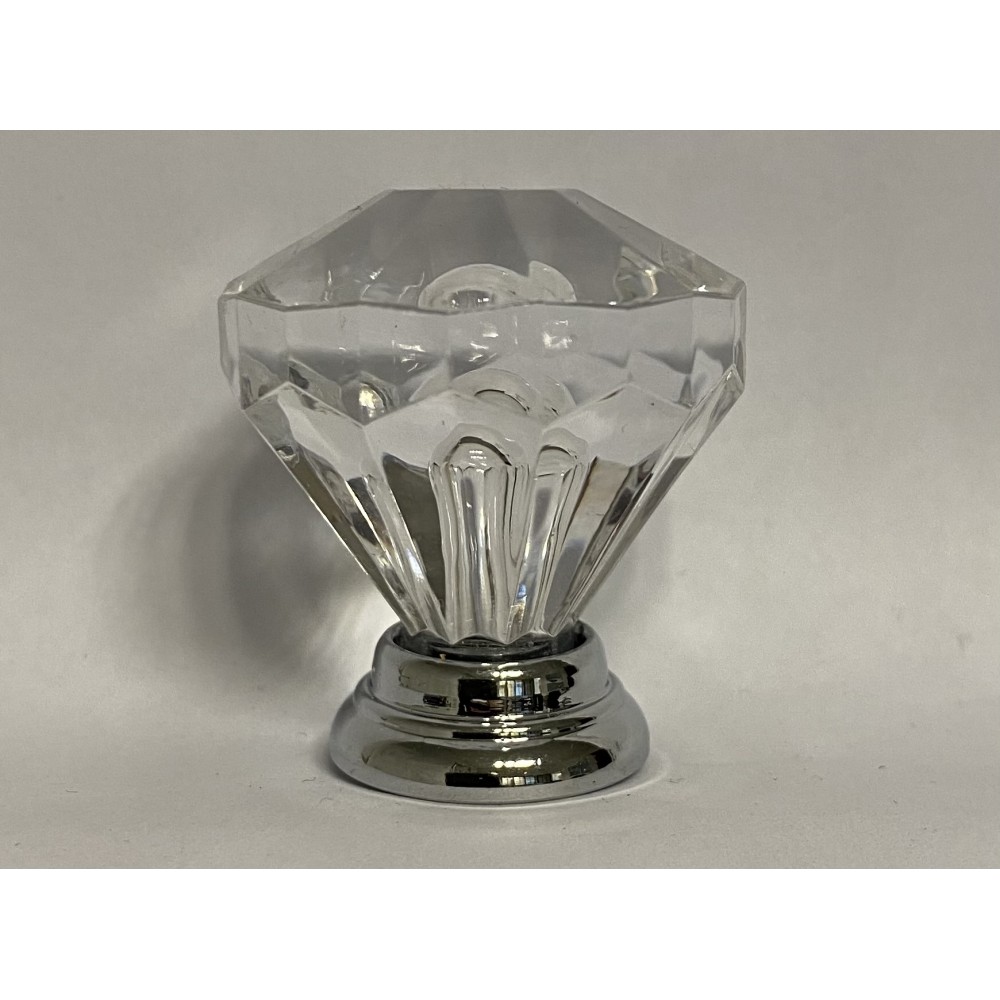 Knob Cone Acrylic Silver, Cashbuild