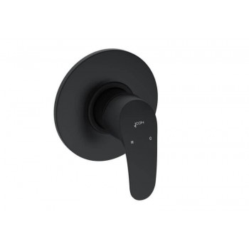 Pisces Ii Conceled Shower And Bath Mixer Black