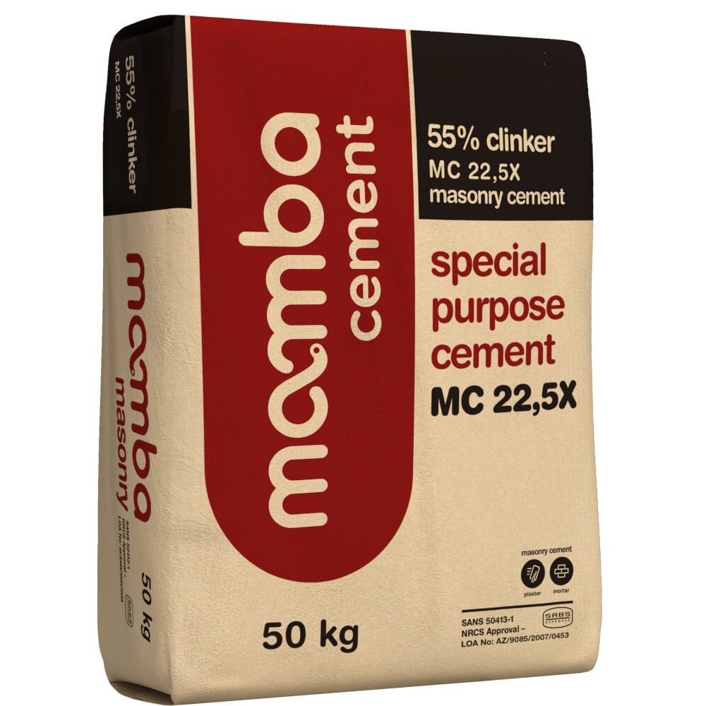 Mamba Cement 22.5x, MAMBA Cashbuild