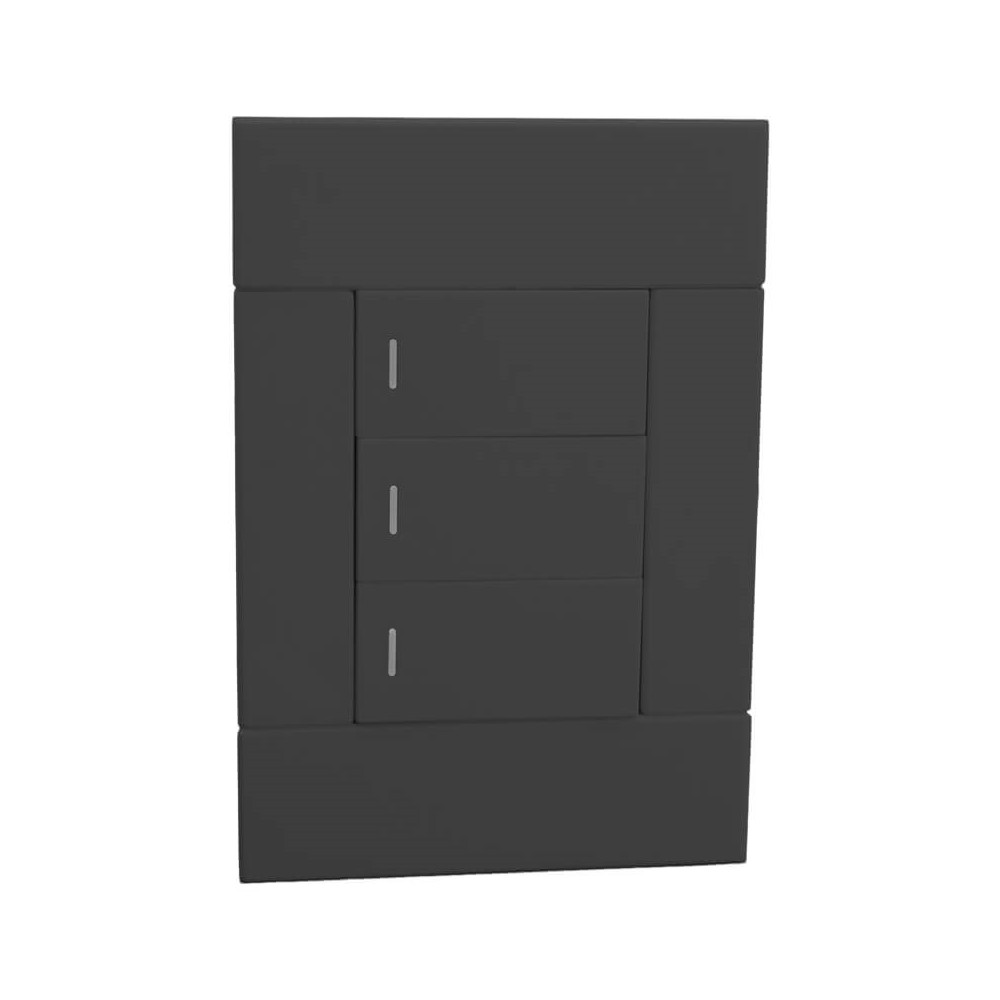 Electrical Light Switch Three Lever Ch Veti