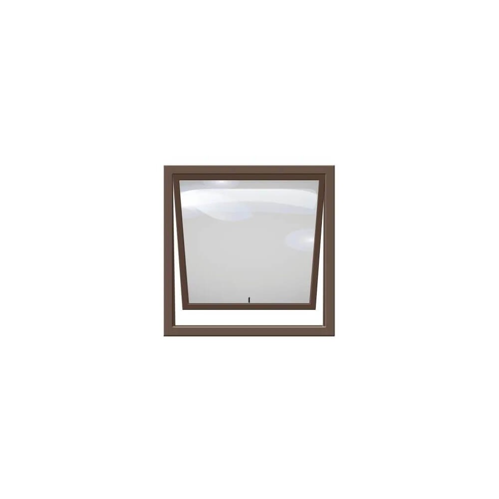 Window Frame Aluminium 28-pt66 Bronze Clear