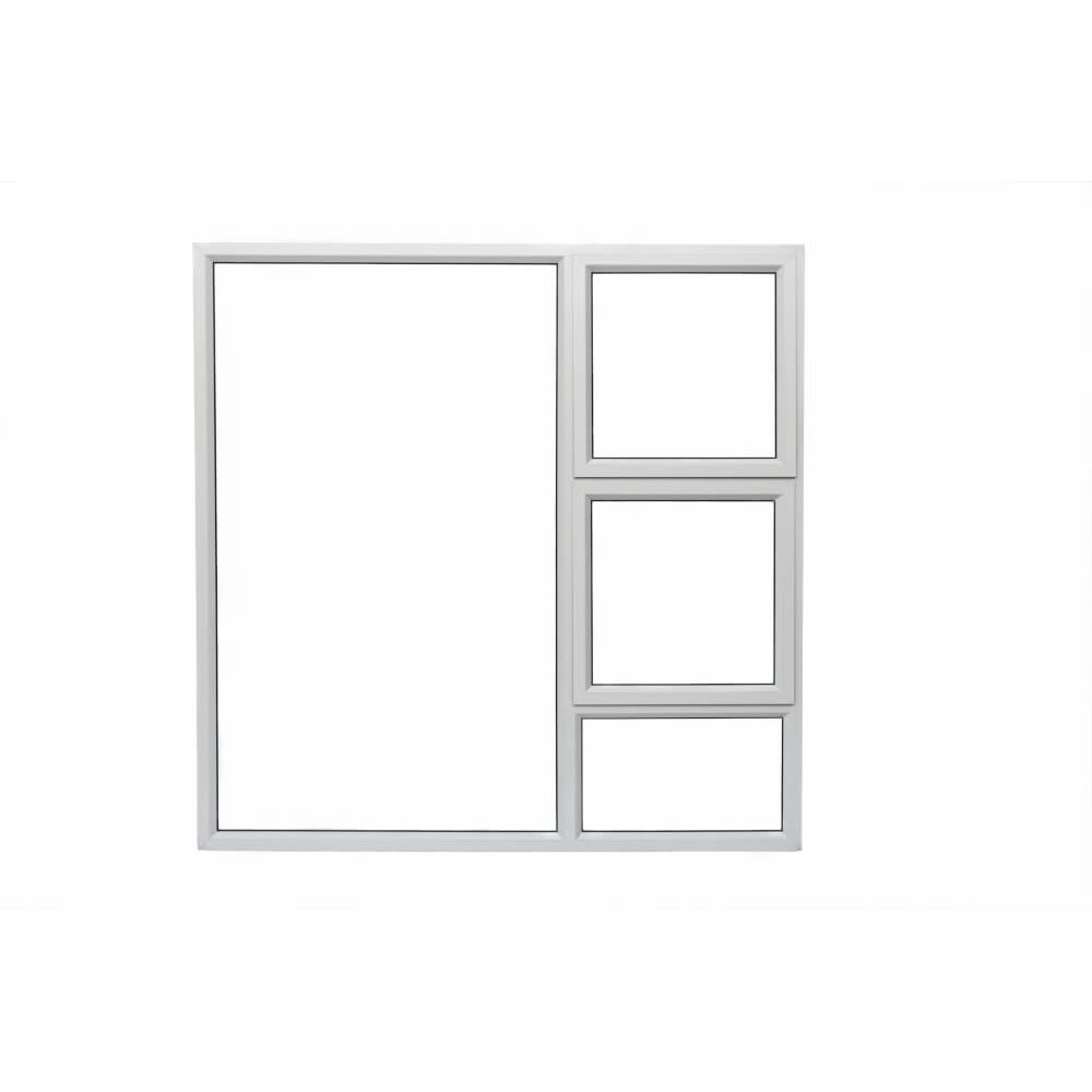 Window Frame Aluminium 28ptt1515 Natural Clear Right Hand, MISTER