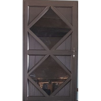 Door Aluminium Diamond Bronze 900x2,1