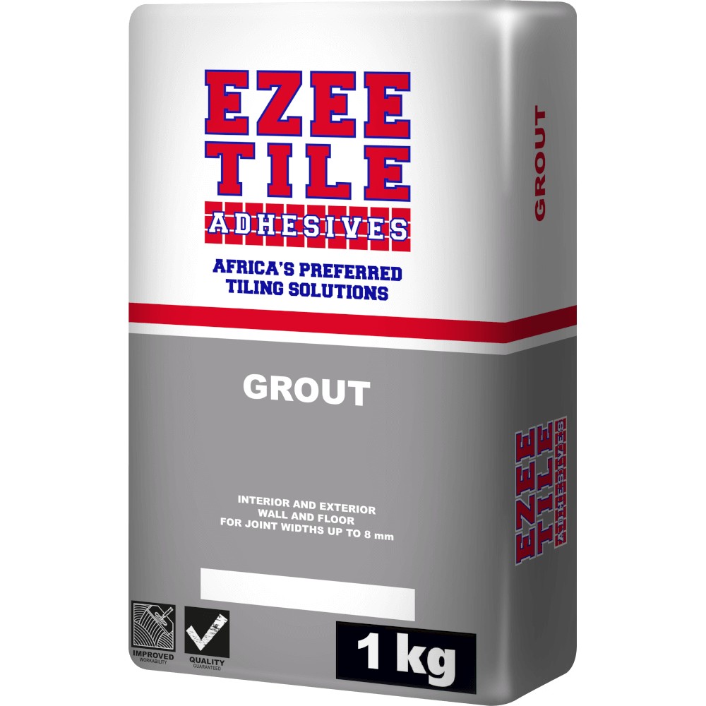 Ezee Tile Grout - White 1kg