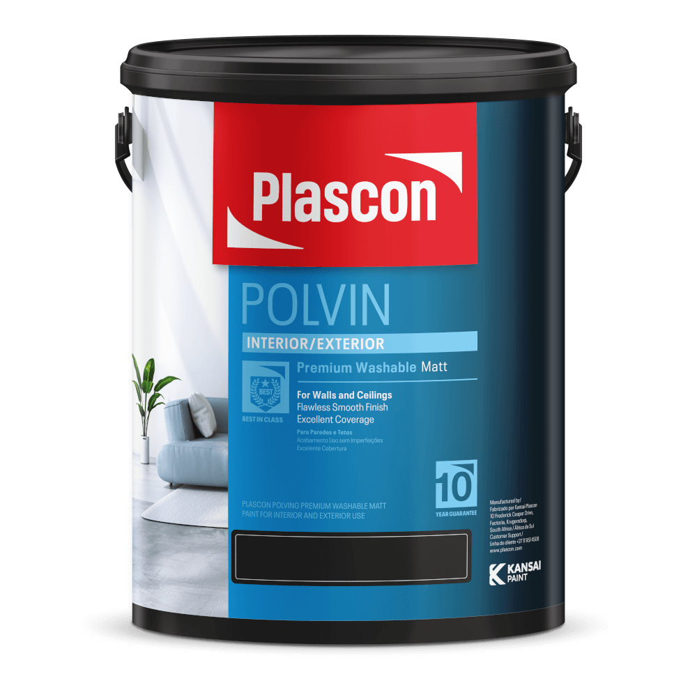 Plascon Polvin White 5l
