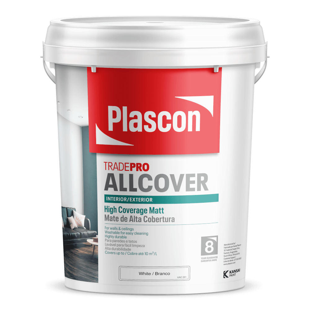 Plascon Tradepro Allcover White 20l