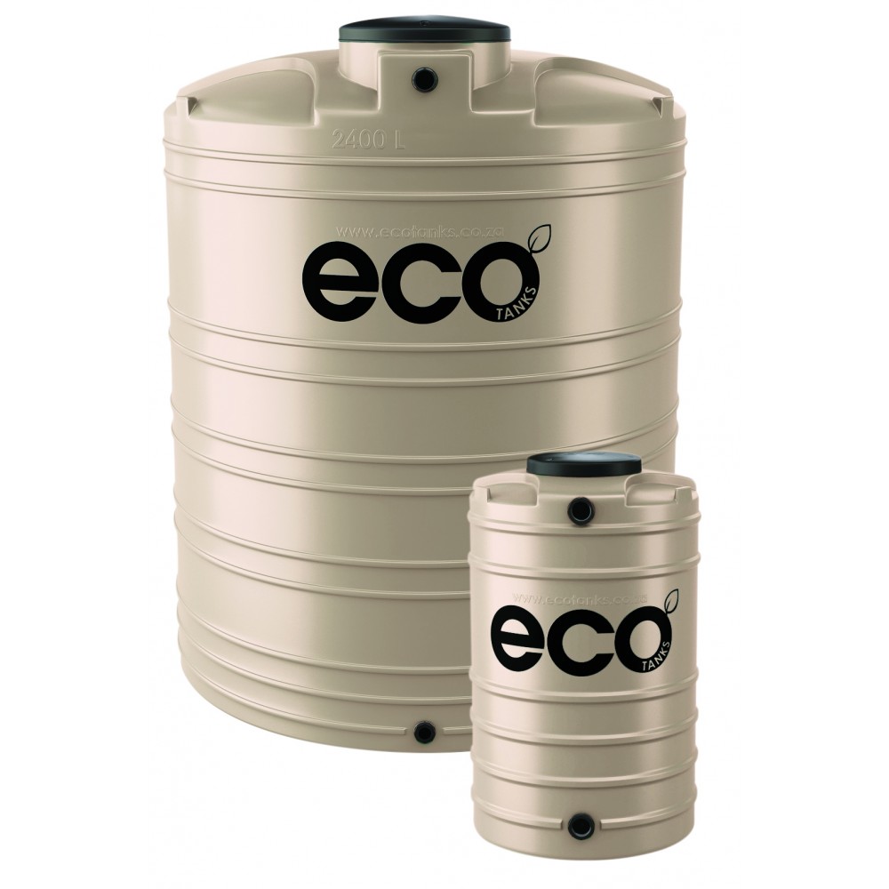 Water Tank Combo 4750 & 260lt, ECO TANKS Cashbuild