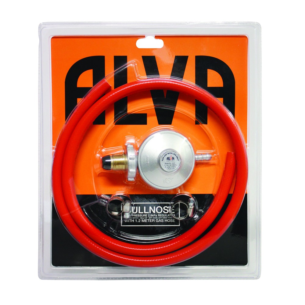 Alva LP Gas Bullnose Hose & Regulator, ALVA Cashbuild