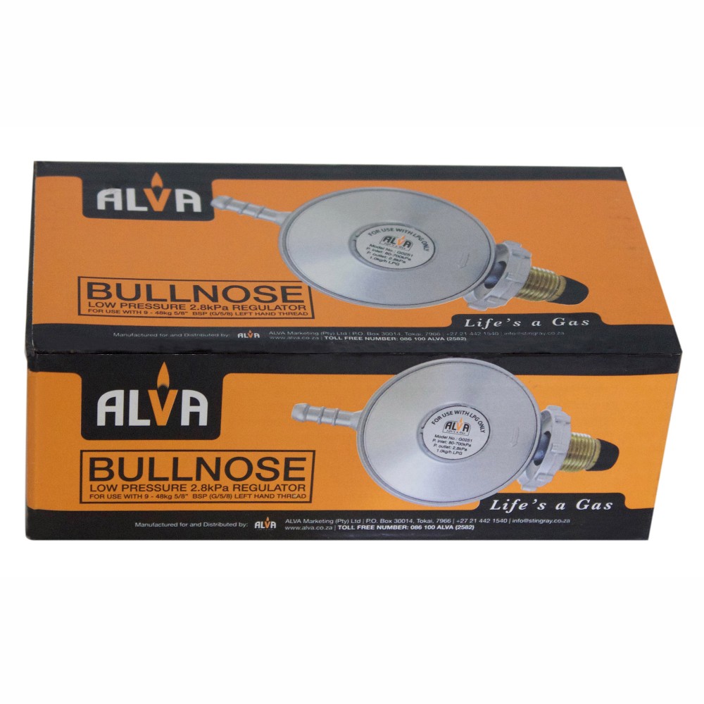 Alva LP Gas Bullnose Regulator, ALVA Cashbuild